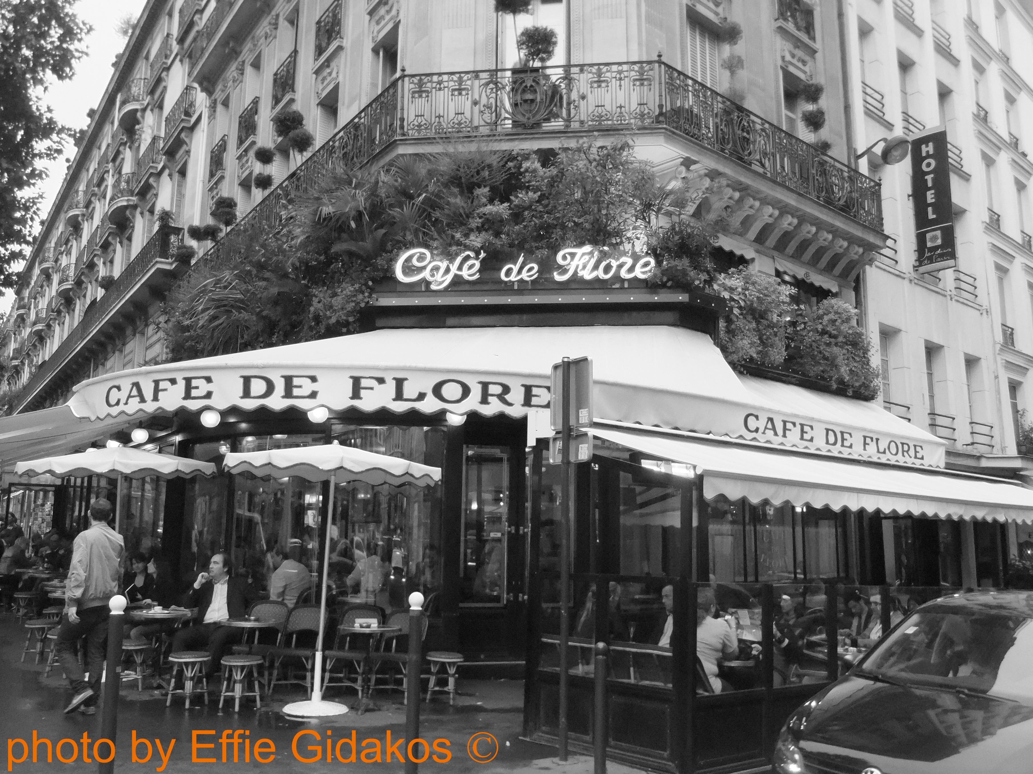 The Historic Café De Flore
