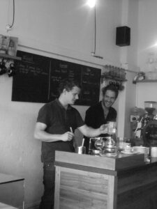 John & Leon, Ora Specialty Coffee, extraordinaire baristas!