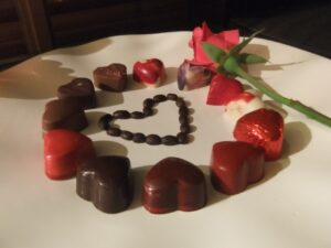 The delicious specialty chocolates!