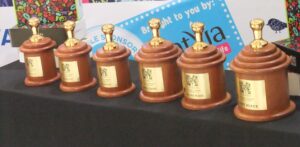 The sought after WBC 2013 trophies!